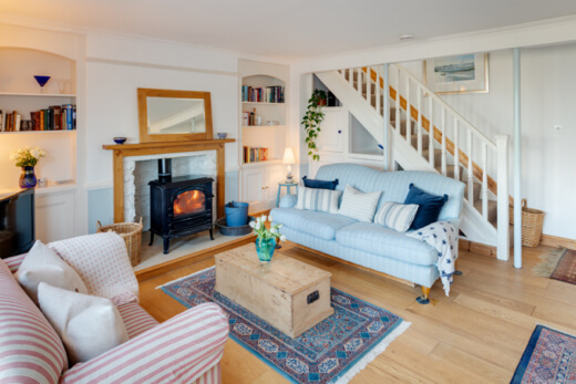 East Prawle living room Dartmouth